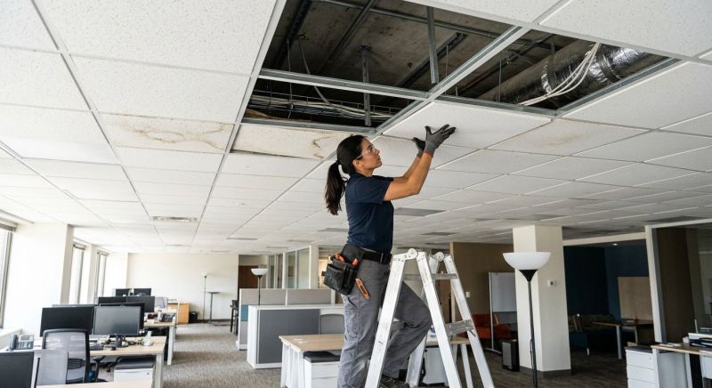 Ceiling Panel Repair in Longmont, CO