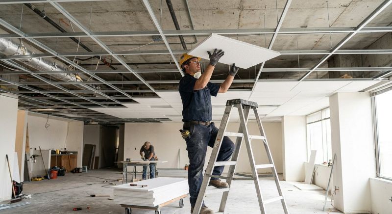 Grid Ceiling Installation in Longmont, CO