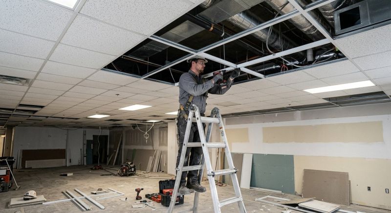 Suspended Ceiling Repair in Arvada, CO