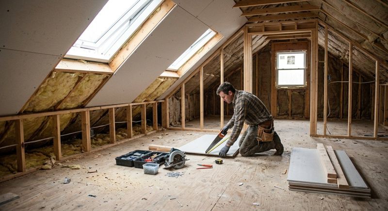 Attic Apartment Installation in Alpharetta, GA