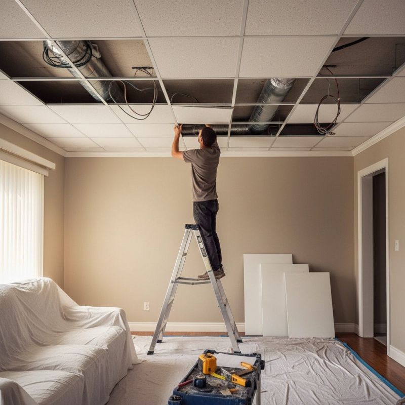 Ceiling Panel Repair in Arvada, CO