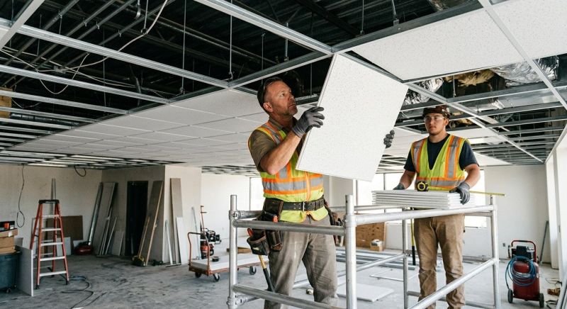 Ceiling Tiles Installation in Longmont, CO