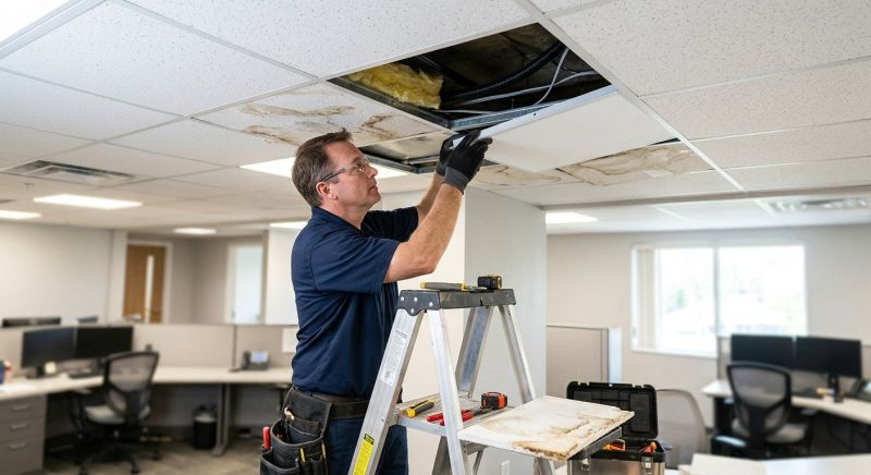 Suspended Ceiling Repair in Longmont, CO