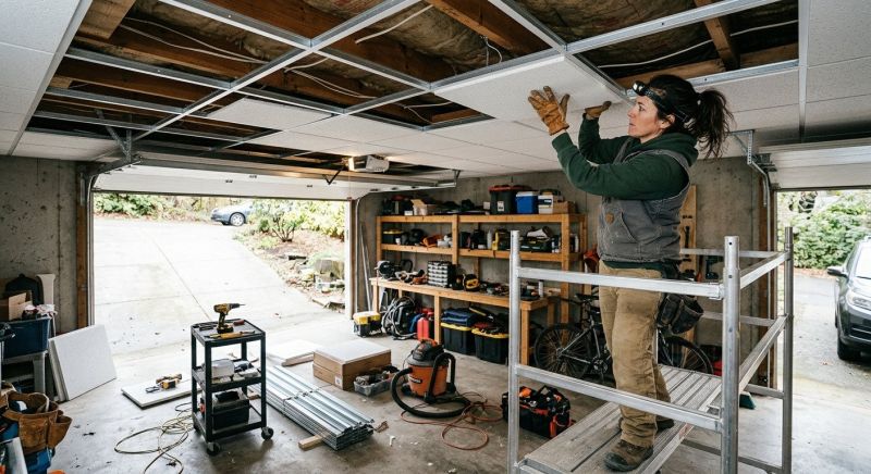 T Bar Ceiling Installation in Boulder, CO