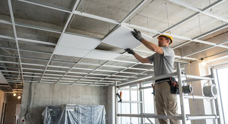 T Bar Ceiling Installation in Arvada, CO