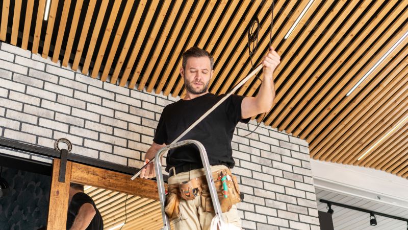 Tile Ceiling Installation